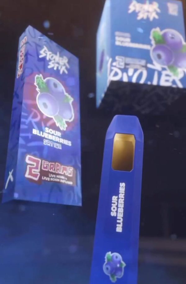 Stoner Stix Sour Blueberries Disposable