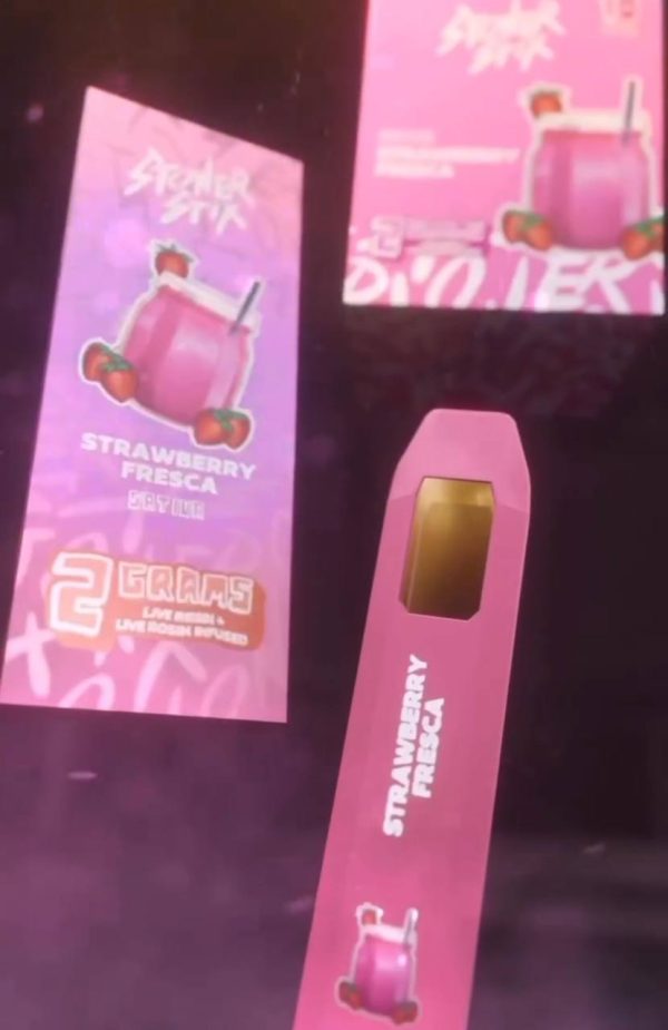 Stoner Stix Strawberry Fresca Disposable